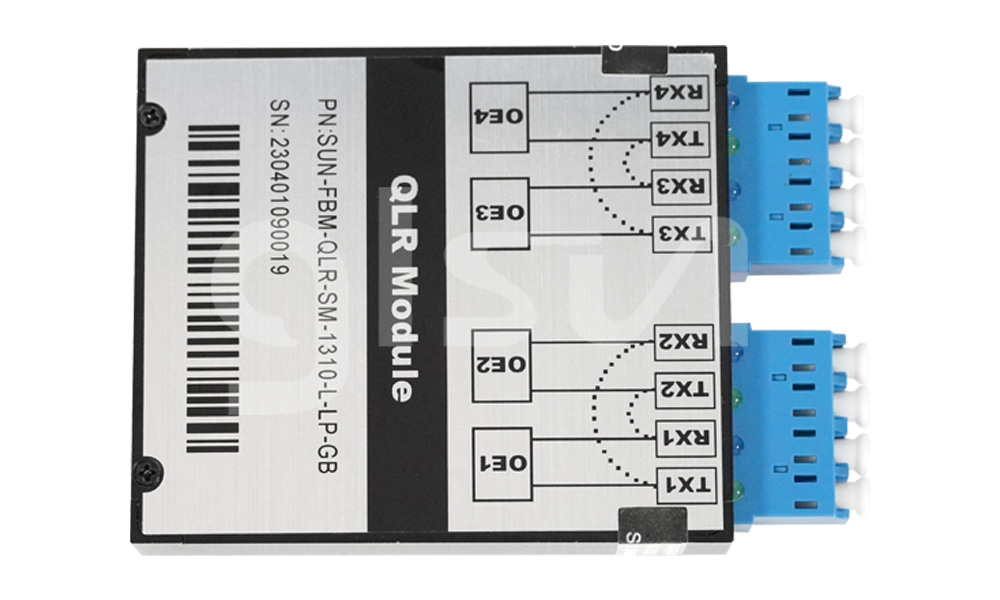 四端口10G LR光旁路模組